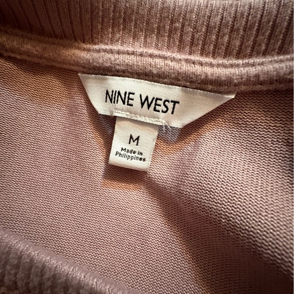 Nine West Poet Sleeve Sweater Dress Lilac Size M. Sooo soft!!! - Picture 7 of 8